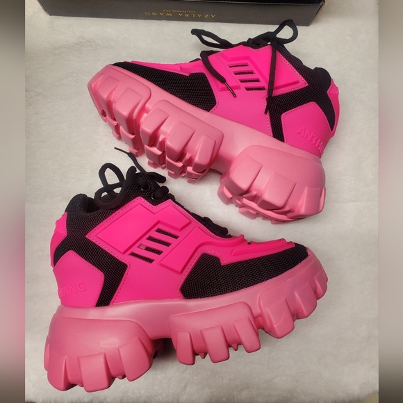 Azalea Wang Shoes - New in box barbie pink platform shoes